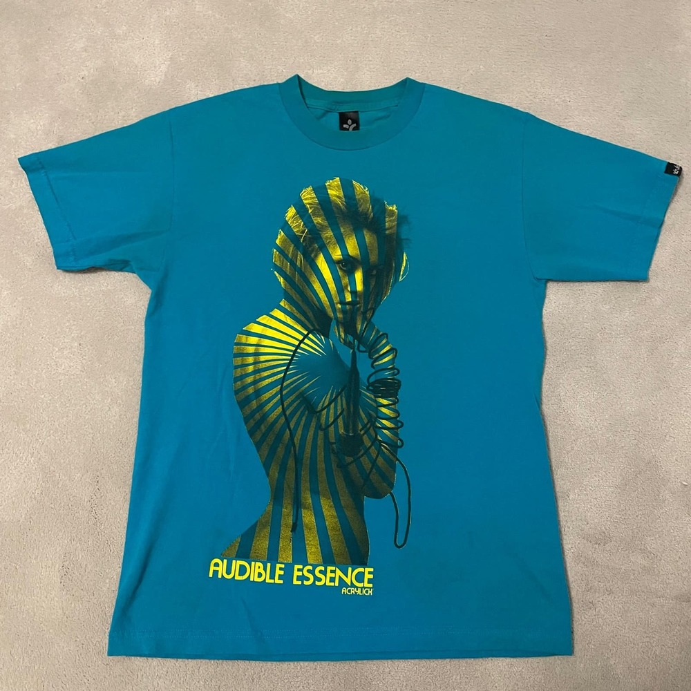 Acrylick Audible Essence T-Shirt Tee streetwear hip hop skater skateboarding y2k